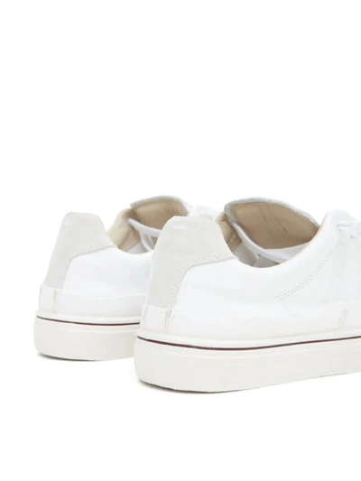Shop Maison Margiela New Evolution Low Shoes In White
