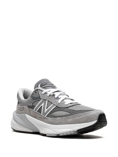 Shop New Balance 990v6 Sneakers Shoes In Grey