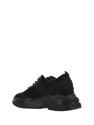 Shop Philipp Plein Sneakers In Black/black