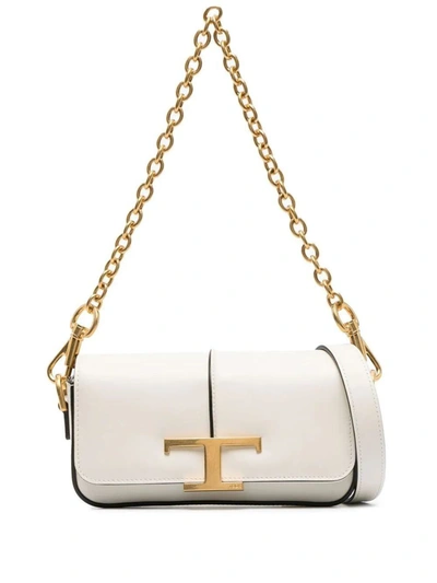 Shop Tod's Luxor Crossbody Bags In White