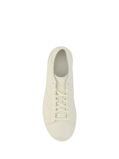 Shop Y-3 Adidas Sneakers In Owhite/owhite
