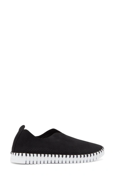 Shop Ilse Jacobsen Tulip Perforated Sneaker In Black