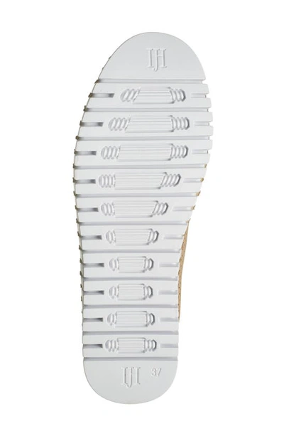 Ilse Jacobsen Tulipu Perforated Platform Sneaker In Latte