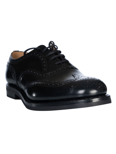 Shop Church's Classic Lace-up Derby Shoes In Black