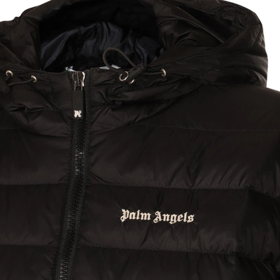Shop Palm Angels Coats Black
