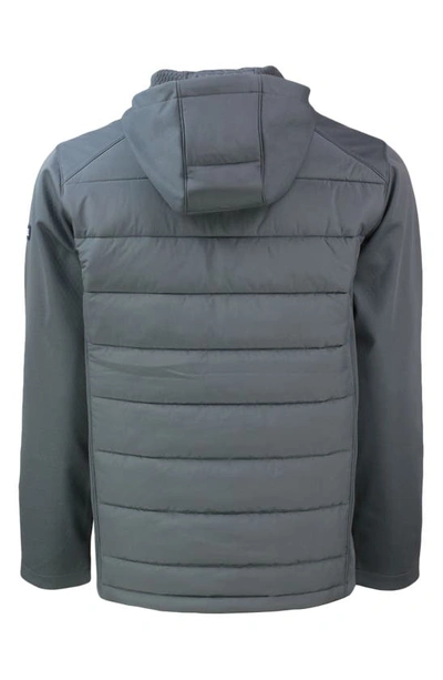 Cutter & Buck Evoke Eco Softshell Recycled Full Zip Womens Jacket In Elemental Grey