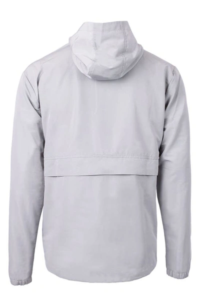 Cutter & Buck Cutter Buck Charter Eco Knit Recycled Mens Anorak Jacket In Polished