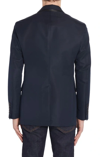 Shop Tom Ford Zip-up Sartorial Jacket In Navy