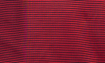 Shop Cutter & Buck Virtue Piqué Quarter Zip Pullover In Red/ Navy Blue