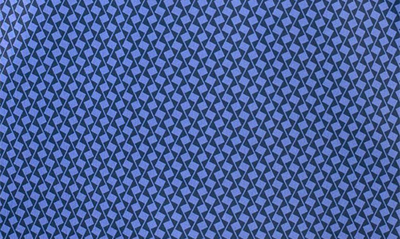 Cutter & Buck Geo Pattern Performance Polo In Navy Blue
