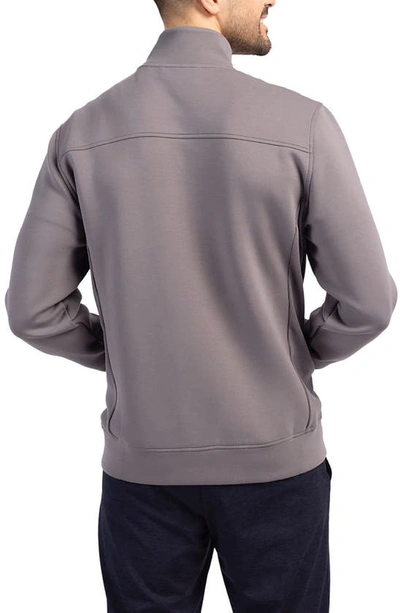 Cutter & Buck Water Resistant Full Zip Jacket In Elemental Grey