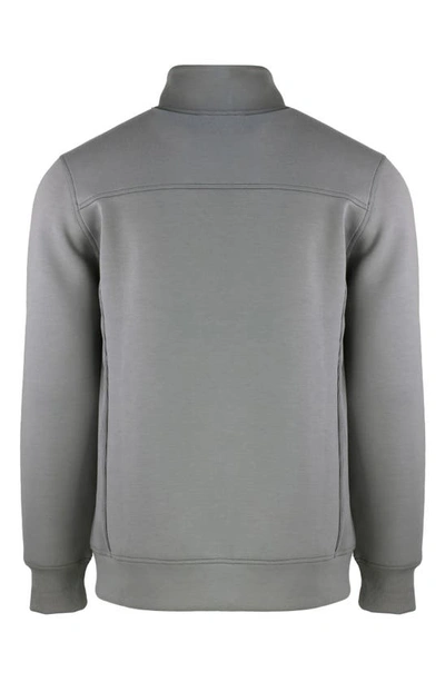 Shop Cutter & Buck Water Resistant Full Zip Jacket In Elemental Grey