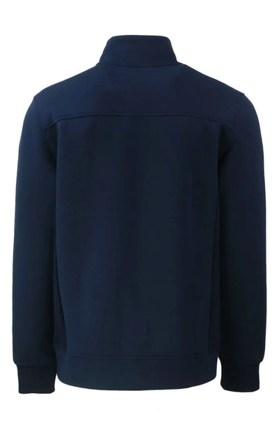 Cutter & Buck Roam Eco Recycled Full Zip Mens Jacket In Navy Blue