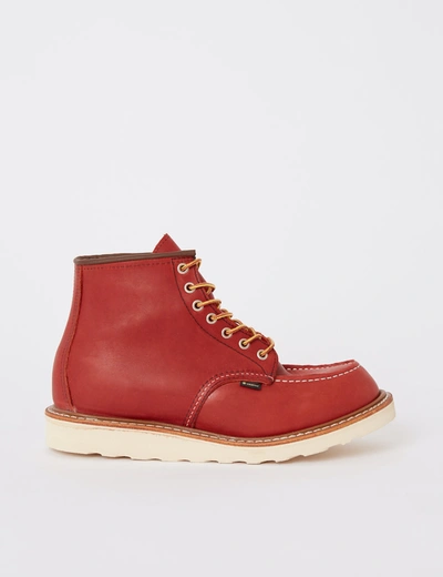 Shop Red Wing Heritage 6" Moc Toe Gore-tex Boots (8864) In Brown