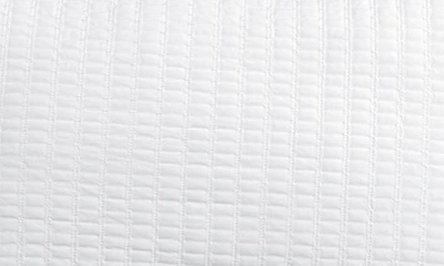 Woven & Weft Channel Stitch Quilt Set In White