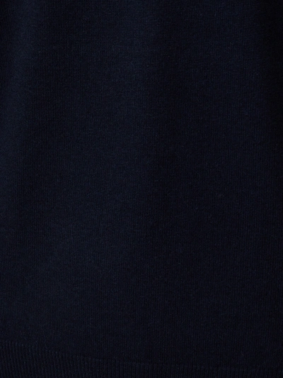 Shop Kangra Elegant Blue Wool Blend Round Neck Men's Sweater