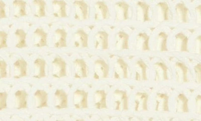 Shop Nanette Lepore Crochet Crop Tank Top In Cannoli Cream