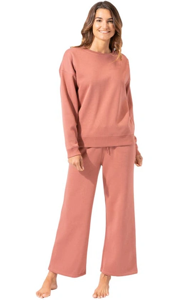 Shop Threads 4 Thought Invincible Flare Leg Pants In Cinnamon