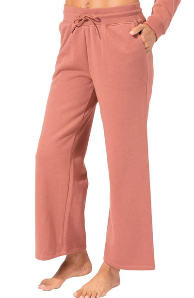 Shop Threads 4 Thought Invincible Flare Leg Pants In Cinnamon