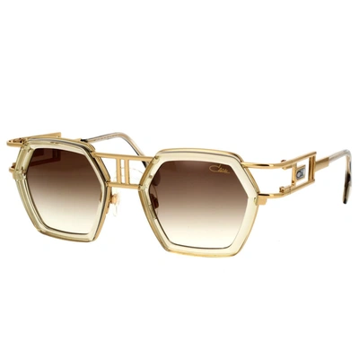 Shop Cazal Sunglasses In Gold