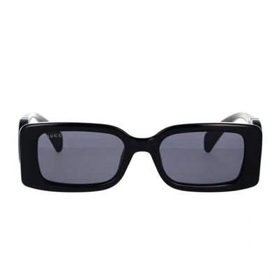 Shop Gucci Eyewear Sunglasses In Black