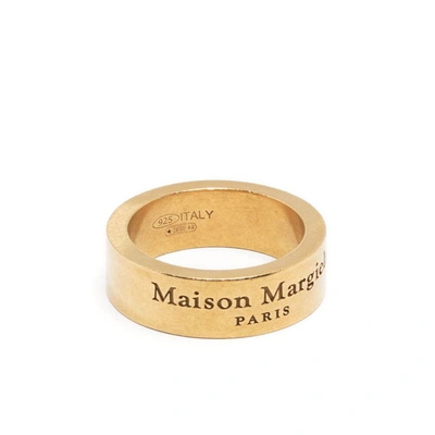 Shop Maison Margiela Jewellery In Gold