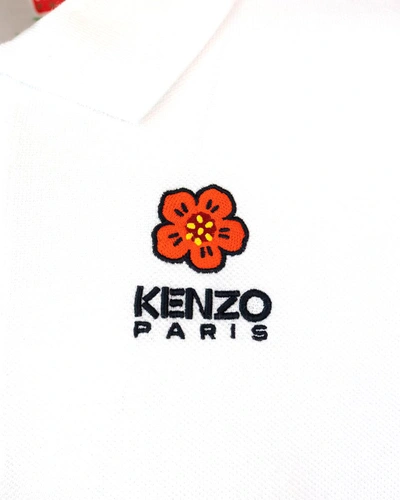 Shop Kenzo Polo Shirt In White