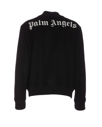 Shop Palm Angels Jackets In Black