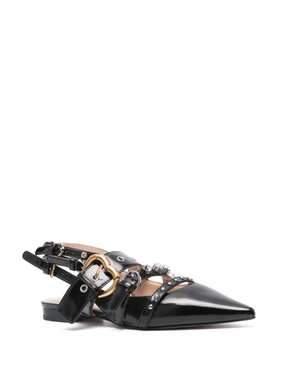 Shop Pinko Slingback With Studs In Black