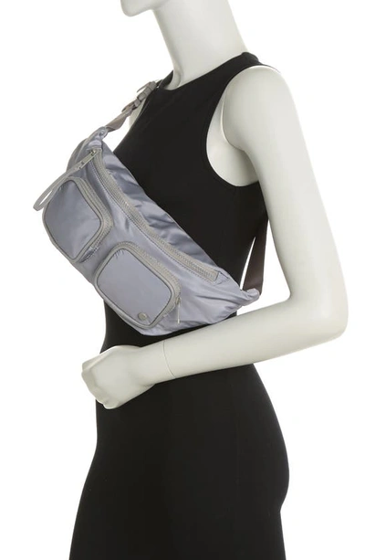 Shop Madden Girl Belt Bag In Gray