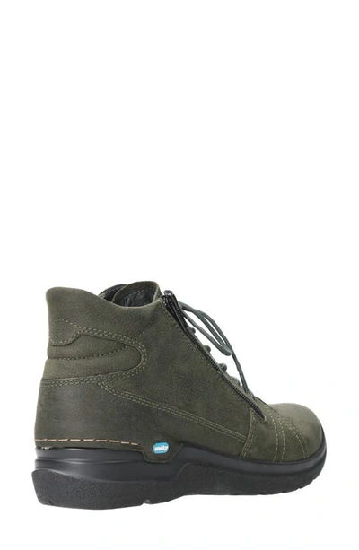 Wolky Why Water Resistant Sneaker In Cactus