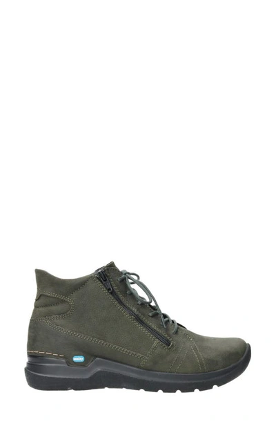 Wolky Why Water Resistant Sneaker In Cactus