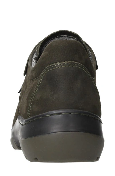 Wolky Cajun Waterproof Sneaker In Cactus Antique Nubuck