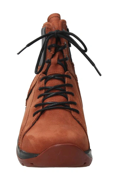 Wolky Ambient Water Resistant Boot In Terra