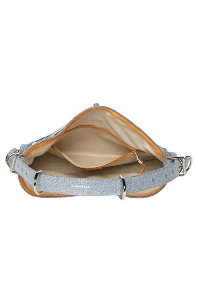 Givenchy Medium Voyou Shoulder Bag In Boyfriend Denim In Medium Blue