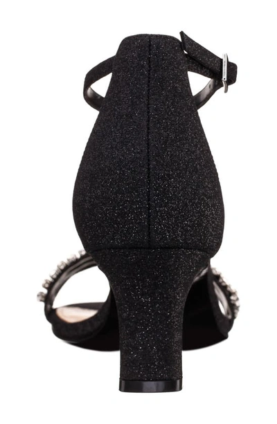 Shop Nina Britany Ankle Strap Sandal In Black Fantasy Net