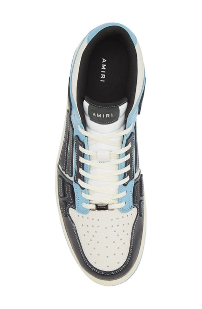 Shop Amiri Skeleton Low Top Sneaker In Air Blue