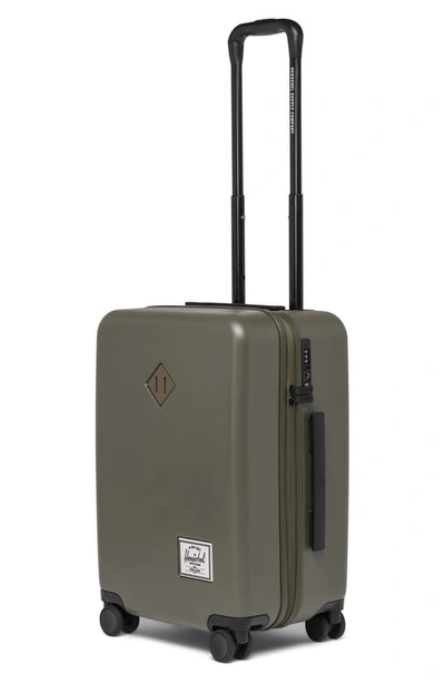Shop Herschel Supply Co Heritage™ Hardshell Large Carry-on Luggage In Ivy Green