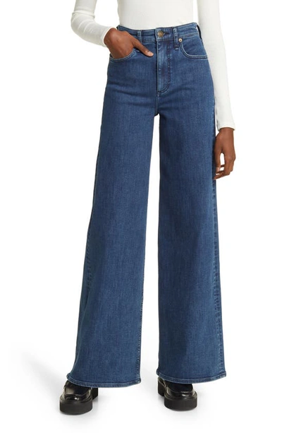 Shop Rag & Bone Sofie High Waist Wide Leg Jeans In Jen