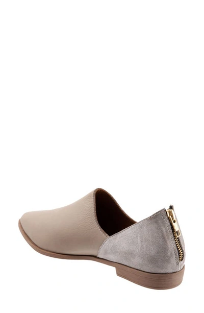 Bueno Beau Pointed Toe Loafer In Grey