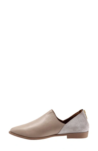 Bueno Beau Pointed Toe Loafer In Grey