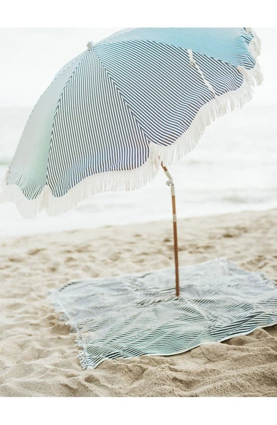 Business & Pleasure The Beach Towel In Laurens Navy Stripe