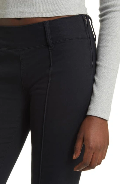 Pacsun Low Rise Flare Jeans In Anthracite