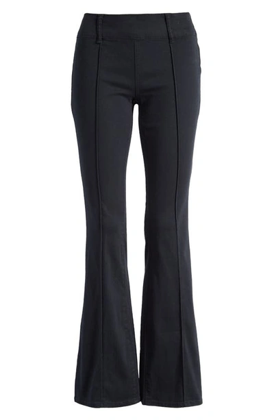 Pacsun Low Rise Flare Jeans In Anthracite