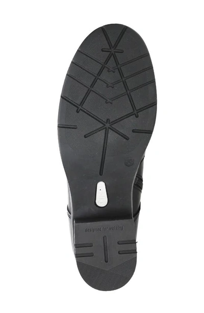Wolky Red Deer Water Resistant Bootie In Black Softy Wax Leather