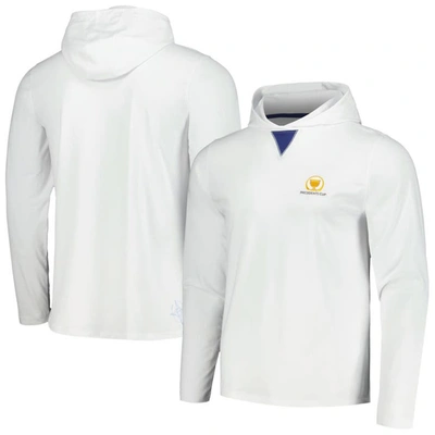 Shop B Draddy B. Draddy  White 2024 Presidents Cup  Long Sleeve Hoodie T-shirt