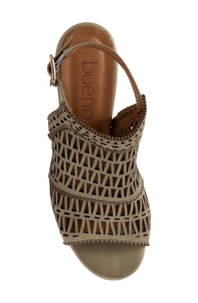 Bueno Candice Sandal In Sage