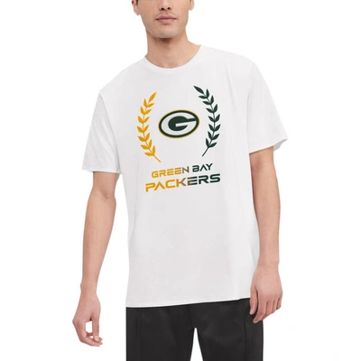 Shop Tommy Hilfiger White Green Bay Packers Miles T-shirt
