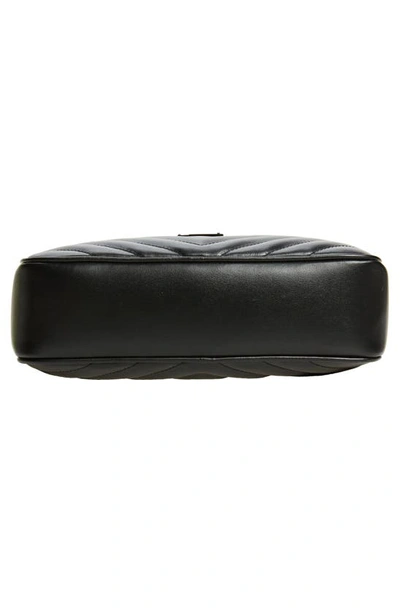 Saint Laurent Lou Matelassé Leather Camera Bag In Nero