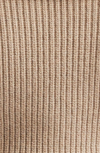 Shop Jacquemus Risoul Merino Wool Layered Crop Sweater In Light Beige